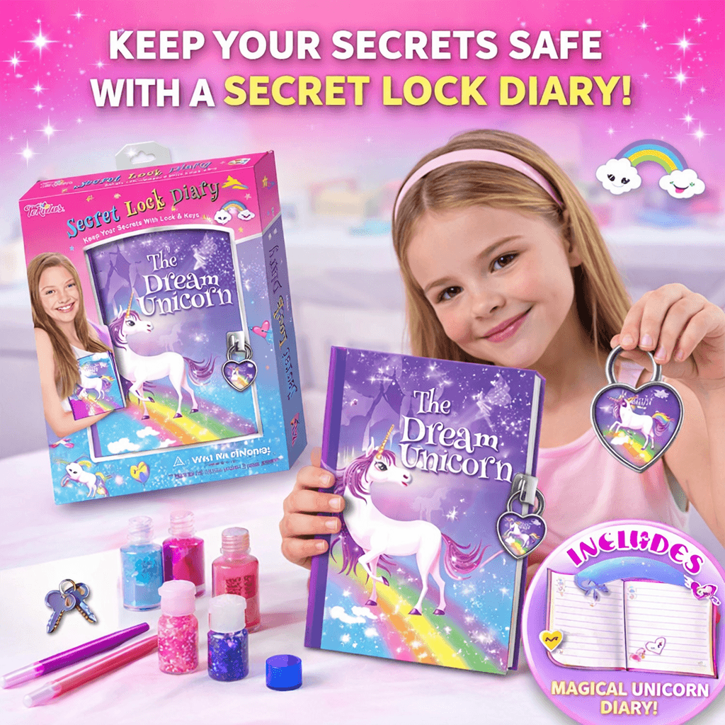 Tokidas Secret Lock Diary for kids in Kuwait