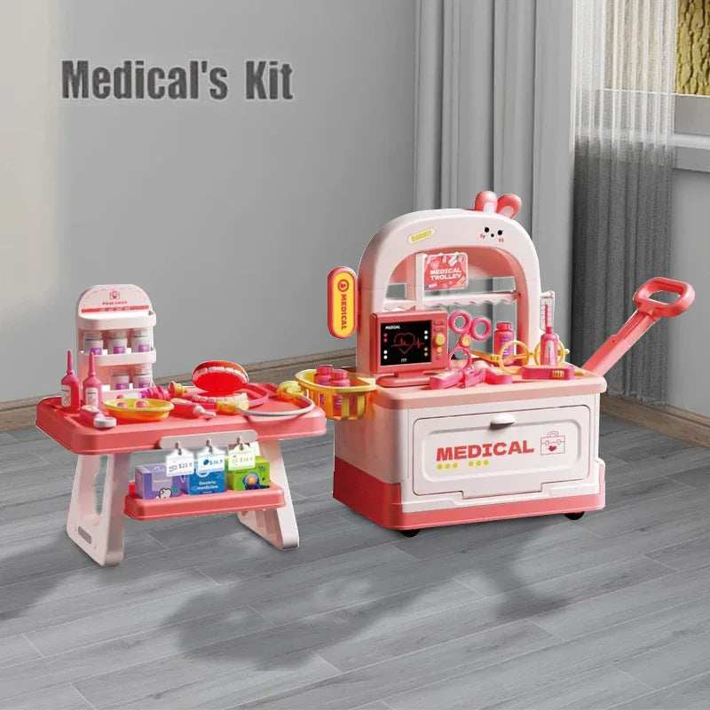 Doctor Cart Kit Pretend Toys For Kids gift toy in Kuwait