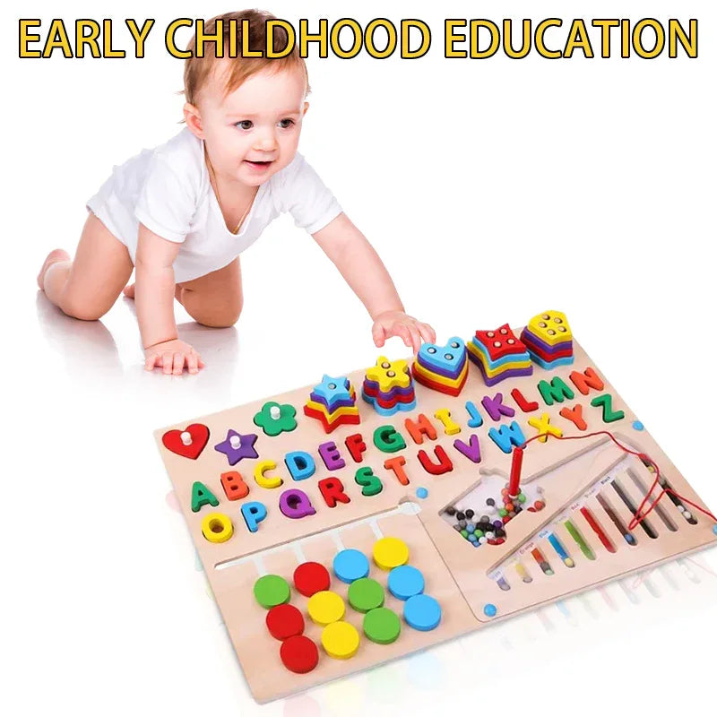 - 6 In 1 Multifunctional Logarithmic Educational Board