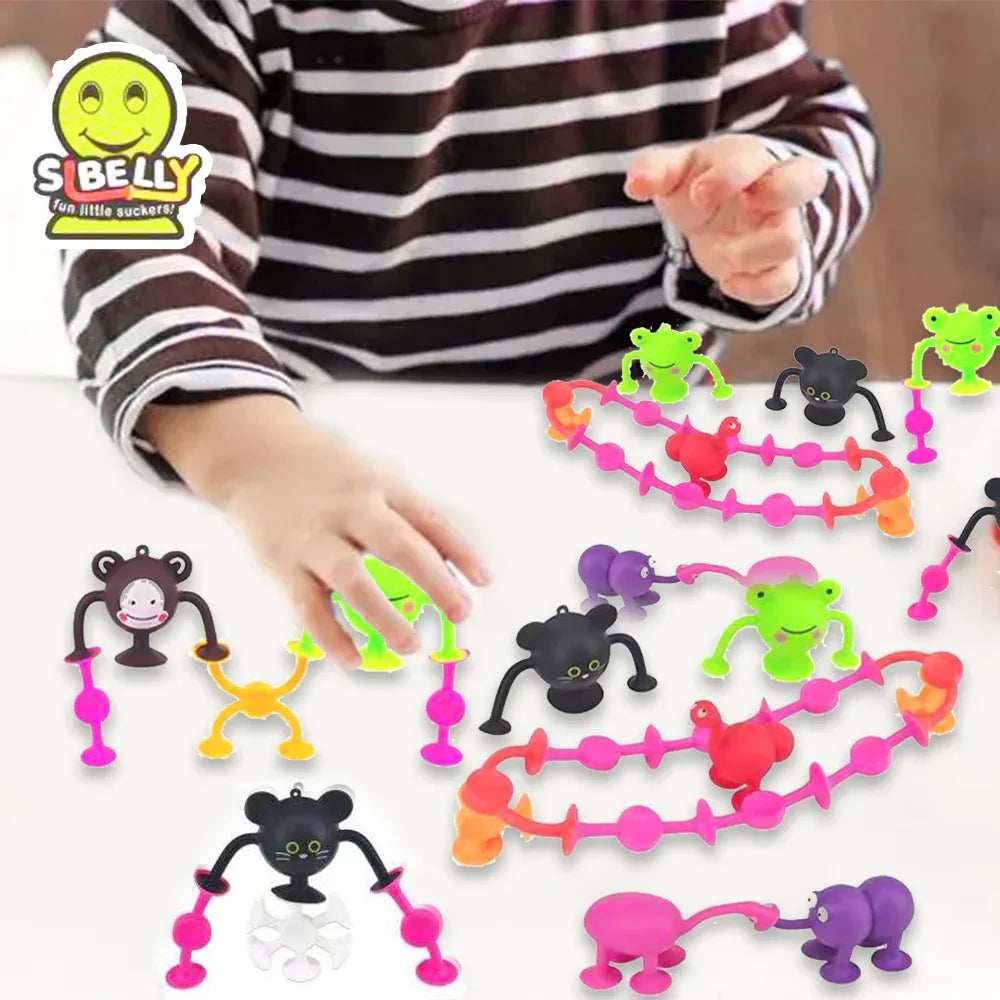 Animal Funny Little Suckers Set - 80pcs online toy store product in Kuwait
