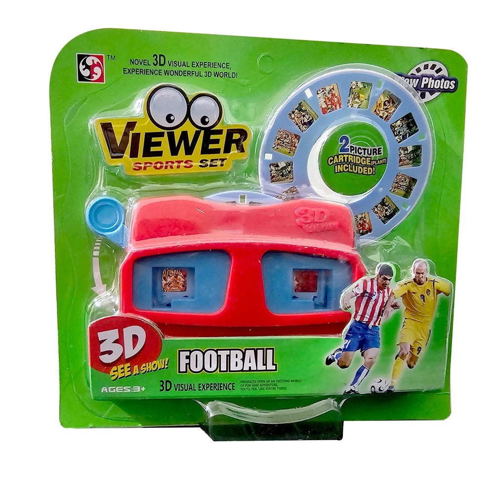 3D Football Viewing Machine - Red