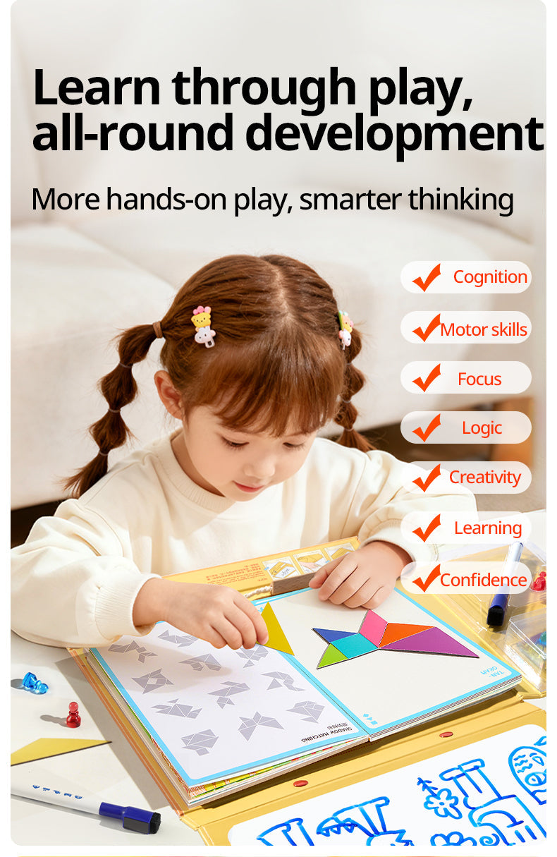 Gift-ready Mideer sensory activity book - best screen-free toys for kids in Kuwait