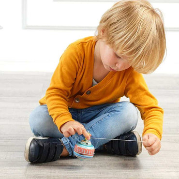 Mideer Pull Agyro-Blue product details for kids in Kuwait