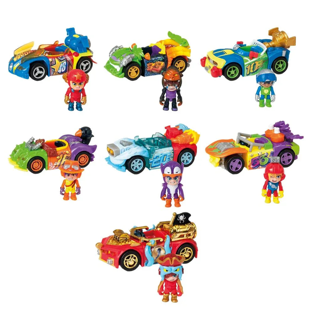 - T Racers TR2 Series Collectible Mix And Match Toy Car