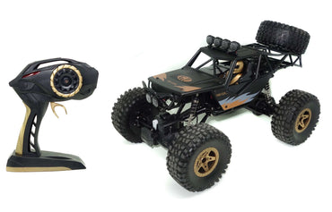 Metal Alloy Die Cast RC Climbing Car - Black product details for kids in Kuwait