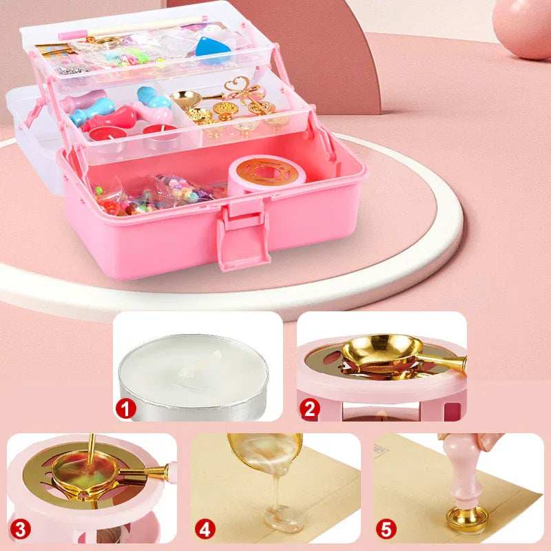 DIY Sealing Wax 3 In 1 online toy store product in Kuwait