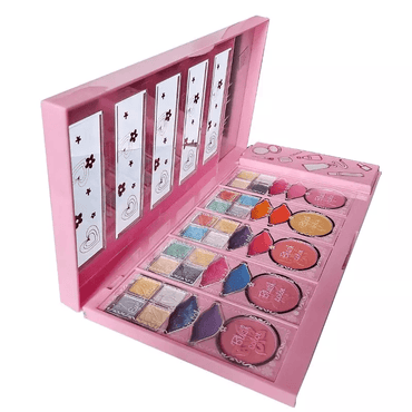 Sparkle And Gliter 5 Styles Palette Makeup Kit product details for kids in Kuwait