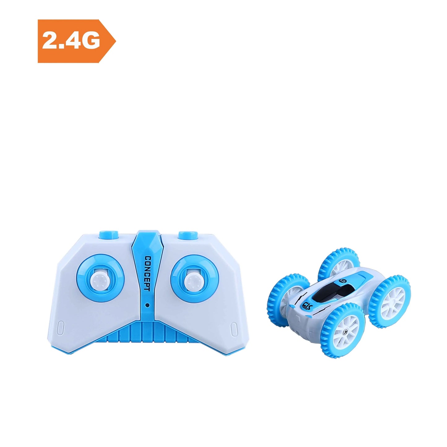 - Sinova Mini RC Stunt Car - Blue