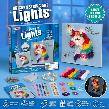 SewStar Unicorn String Art Light Kit – DIY Craft Toy for Kids