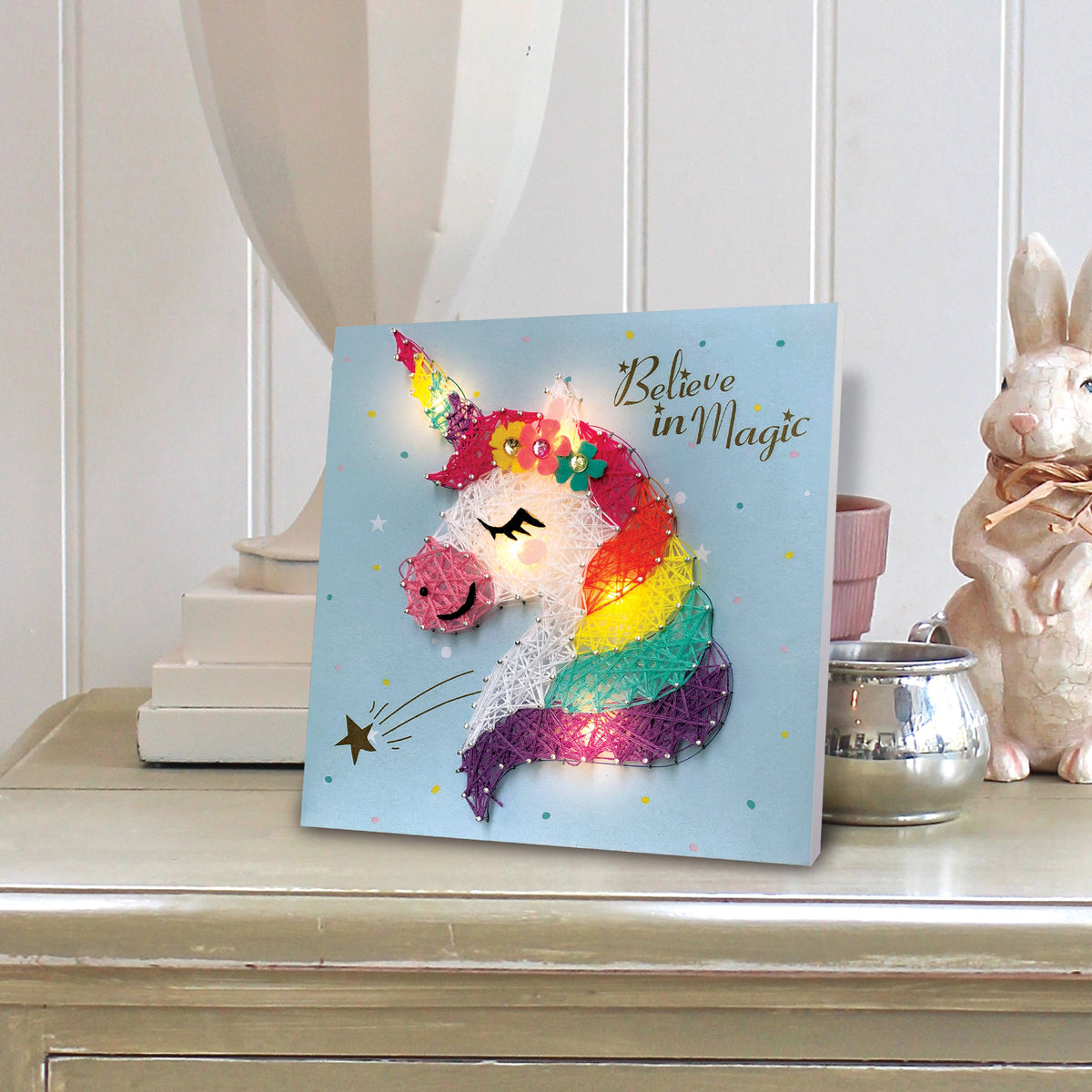 Gift-ready SewStar string art light kit - best creative toys for girls in Kuwait