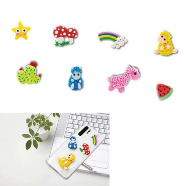 Sew Star Make Your Own 3D Clay Stickers product details for kids in Kuwait