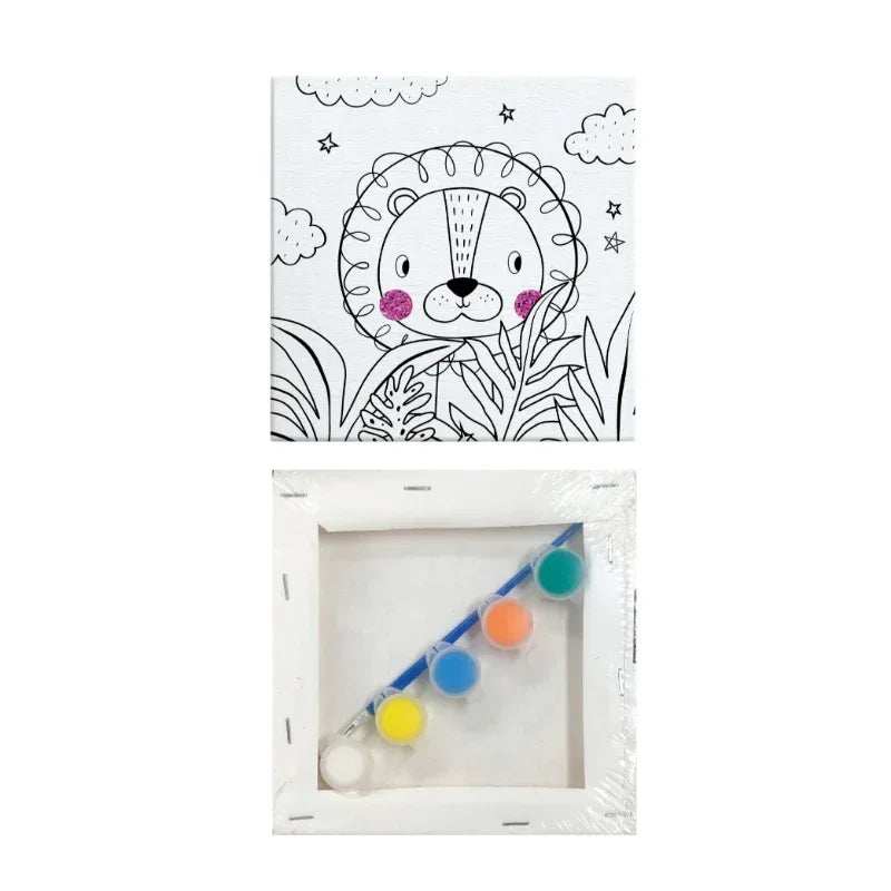 Glitter canvas kit box