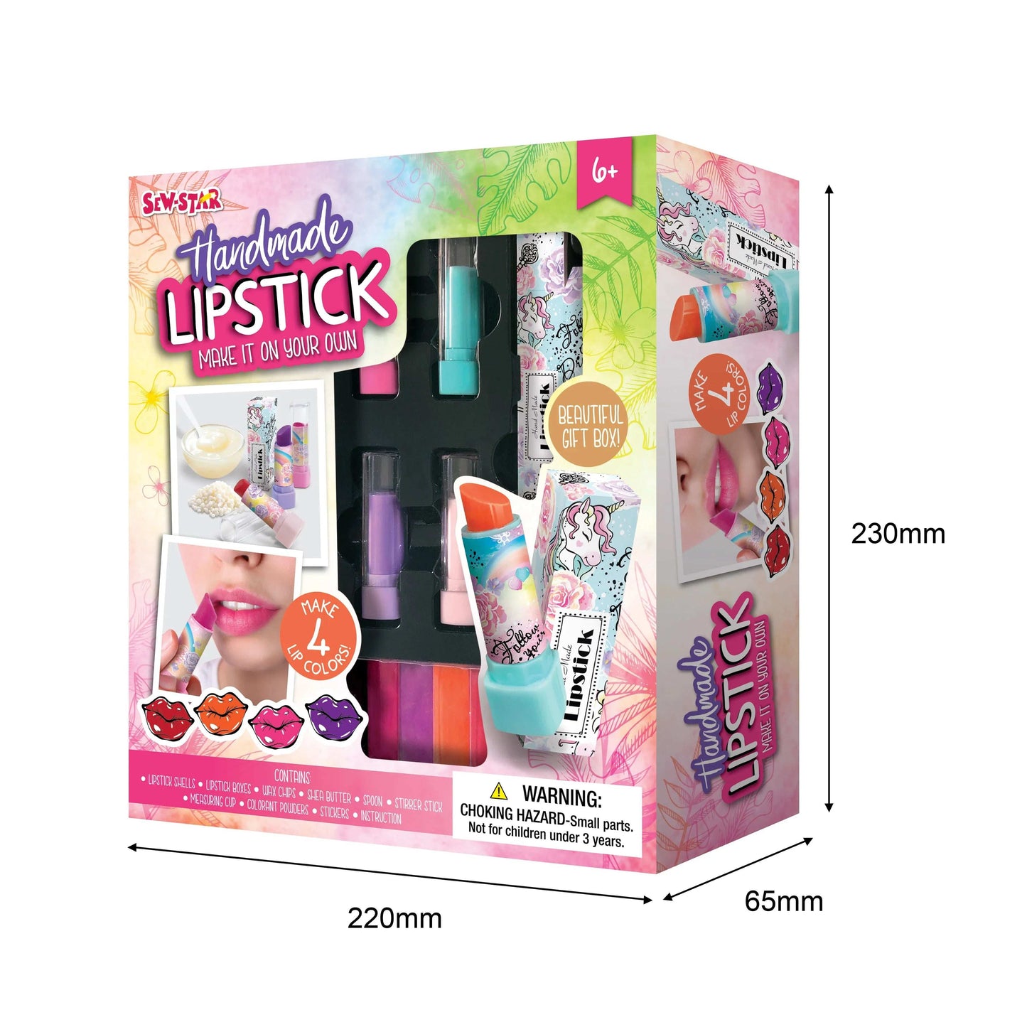 Handmade Lipstick Kit playtime toy for children in Kuwait