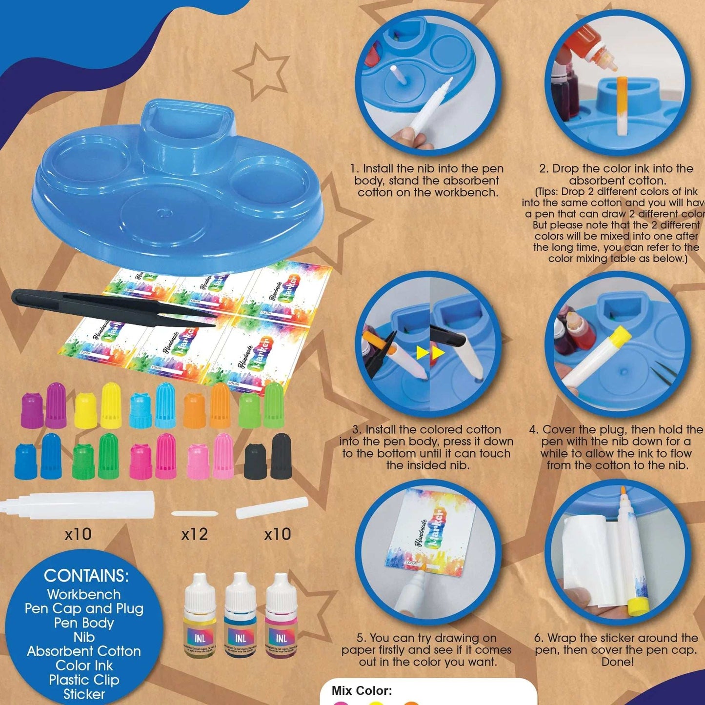 Sew Star Marker Maker DIY Craft Kit playtime toy for children in Kuwait