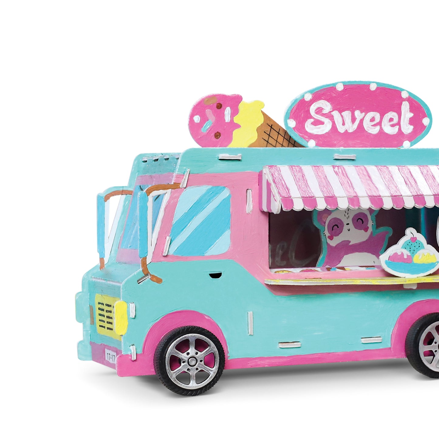 Sew Star Paint By Number 3D puzzle - Bus