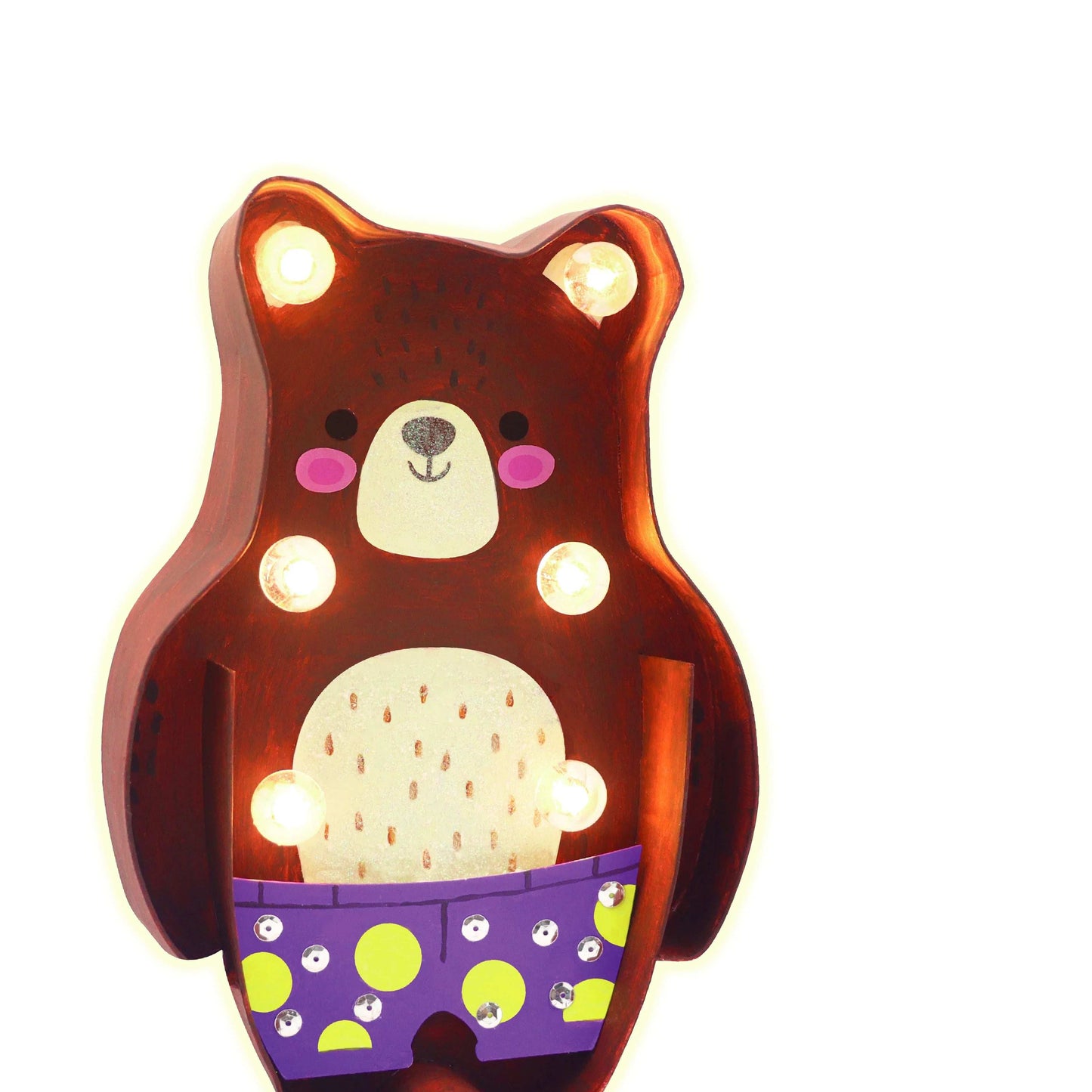 Decorate Your Bear LED Light toy for boys and girls in Kuwait