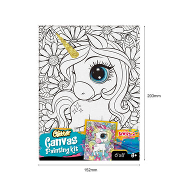 Sew Star Middle Canvas Art - Unicorn product details for kids in Kuwait