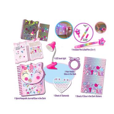 Tokidas Glow in the Dark Amazing Keepsafe Journal Set product details for kids in Kuwait