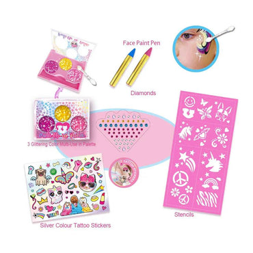 Sparkling Tattoo Art & Face Paint product details for kids in Kuwait