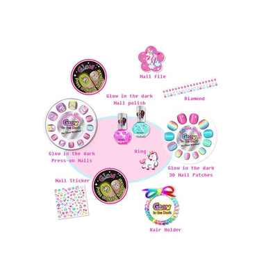 Tokidas - Scented Fashion Manicure Suite-Glow In The Dark product details for kids in Kuwait