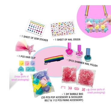 Tokidas D.I.Y Bubble Bag & Manicure Set product details for kids in Kuwait