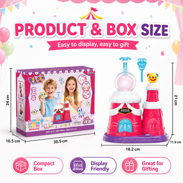 Clown Balloon Funny Inflator DIY Balloon Craft Kit for Kids