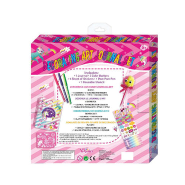 Tokidas Unicorn Decorating Art Journal Set product details for kids in Kuwait