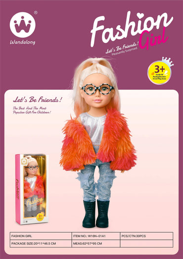 Wandalong Lets Be Friend Doll For Kids 16 Inch product details in Kuwait