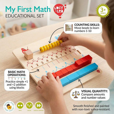 Lucy And Leo My First Math product details for kids in Kuwait