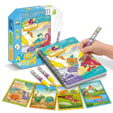 Magic Water Book - Dinosaur product details for kids in Kuwait