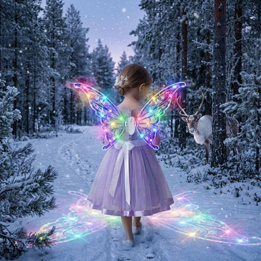 Luminous Butterfly Wing Toy With Light And Music For Kids product details in Kuwait