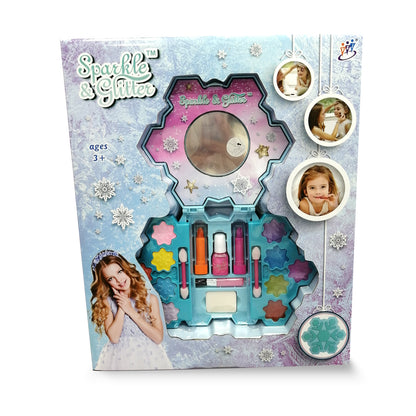 Sparkle And Gliter Make Up Set - Blue
