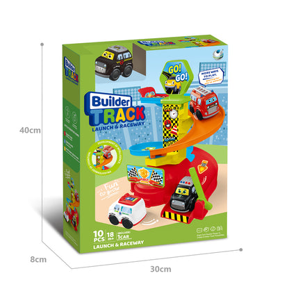 Assembly Track Builder Toy Playset For Kids