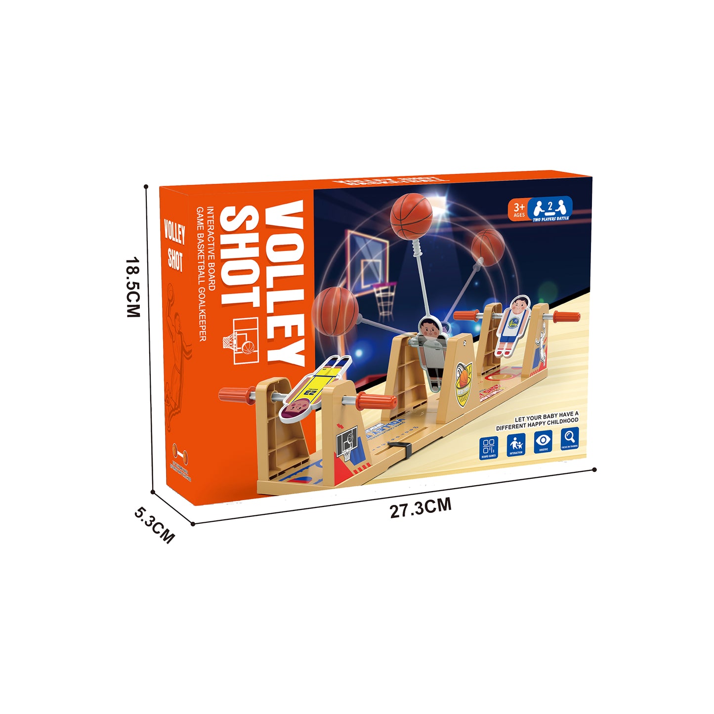 Volley Shot Basketball Game