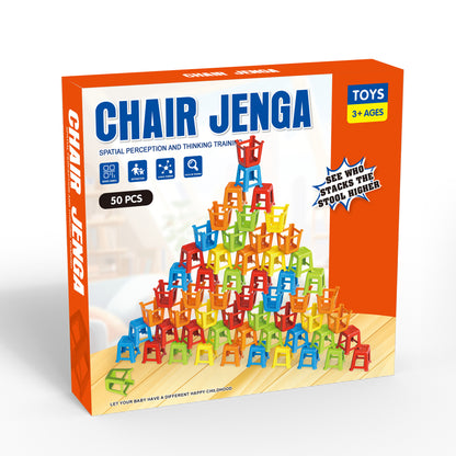 Stacking Chairs Jenga 50 Pcs