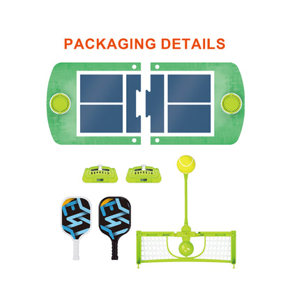 Mini Table Pickleball Board Portable Desktop Pickleball Table