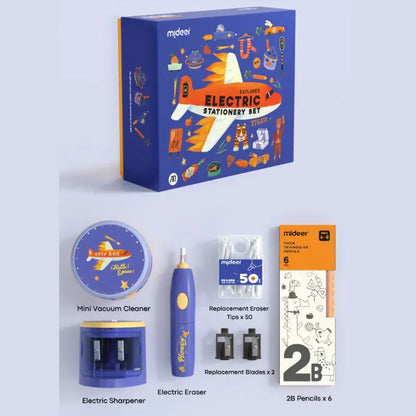 Mideer Electric Stationary Set Explorer - Blue