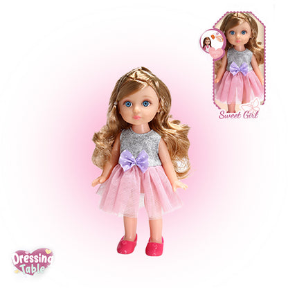 Vdora Sweet Girl Fashion Doll with Dressing Table