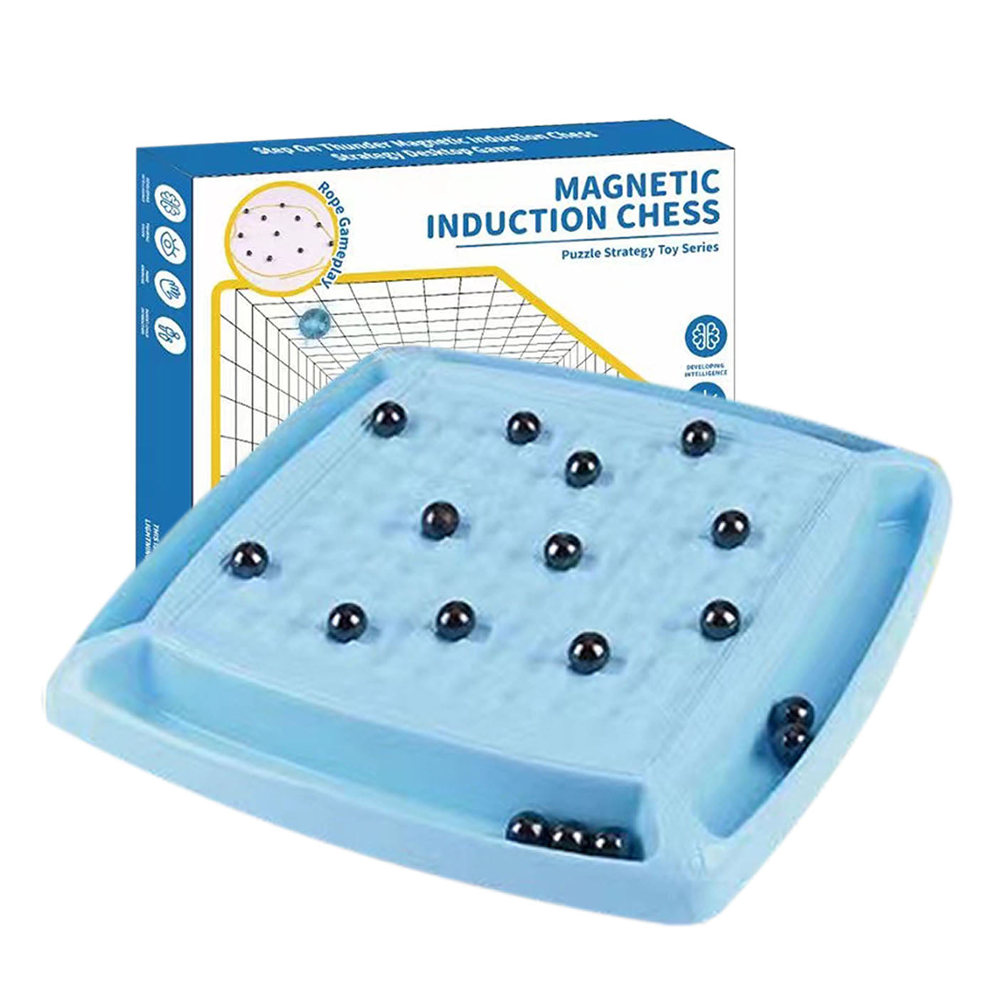 Magnetic Induction Chess 2 In 1 For Kids