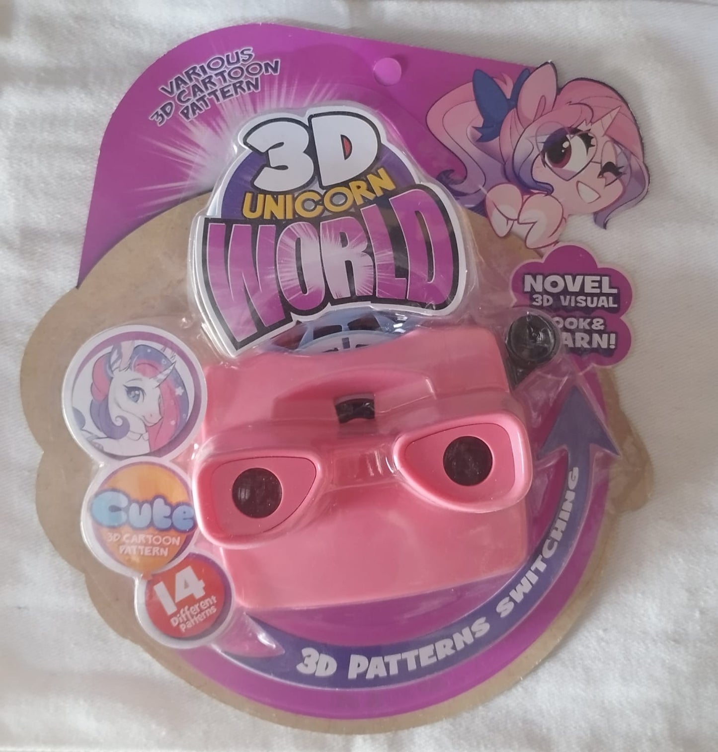 Dvviewer 3D Unicorn World - Pink