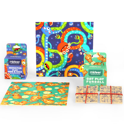 Mideer Burning Brain Puzzle -Cat Play Furball