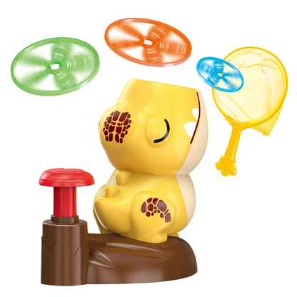 DINOSAUR FLYING DISK-YELLOW