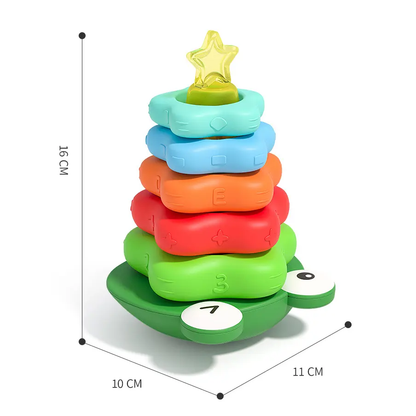 Stack Toy Tumbler Frog
