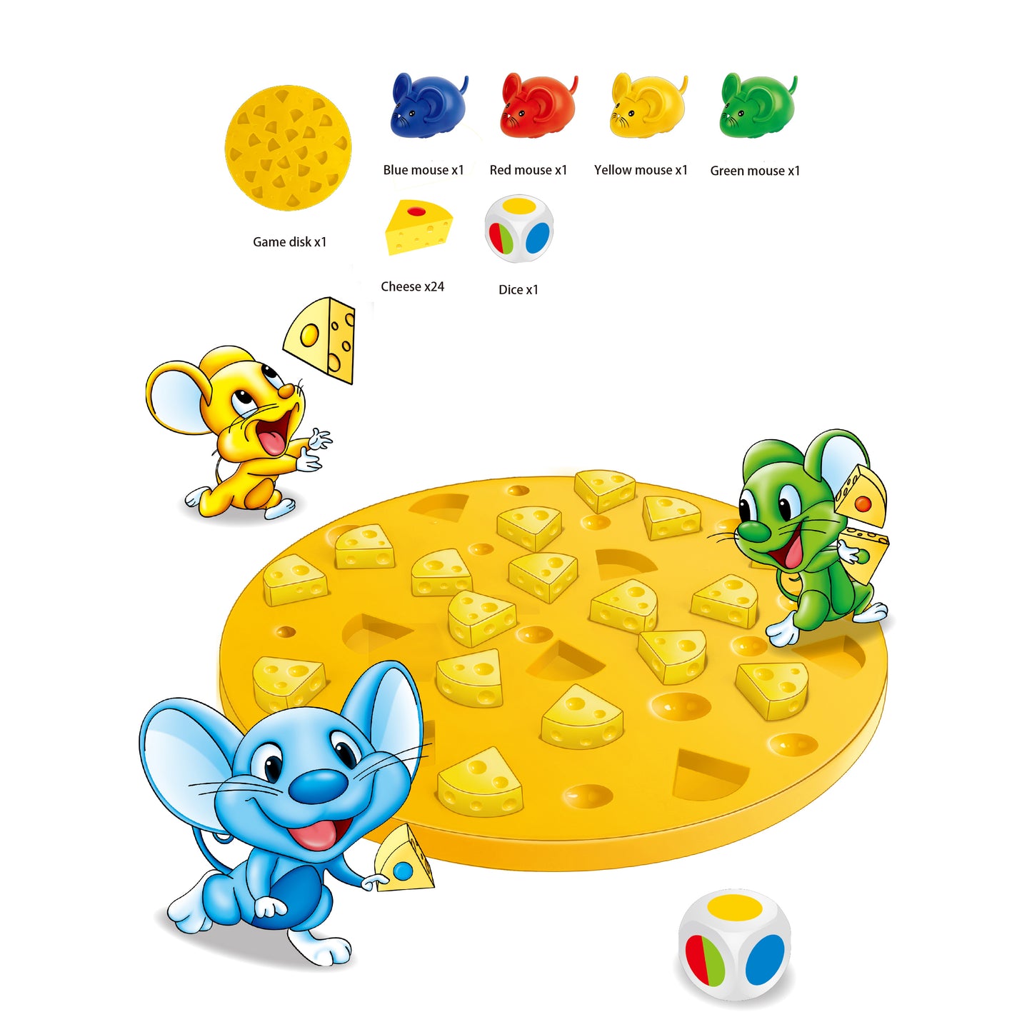 Mouse Cheese Memory Game