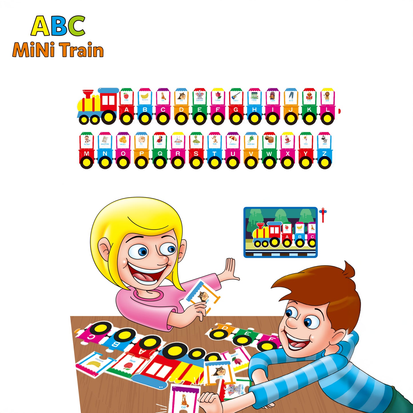 Alphabet Mini Train