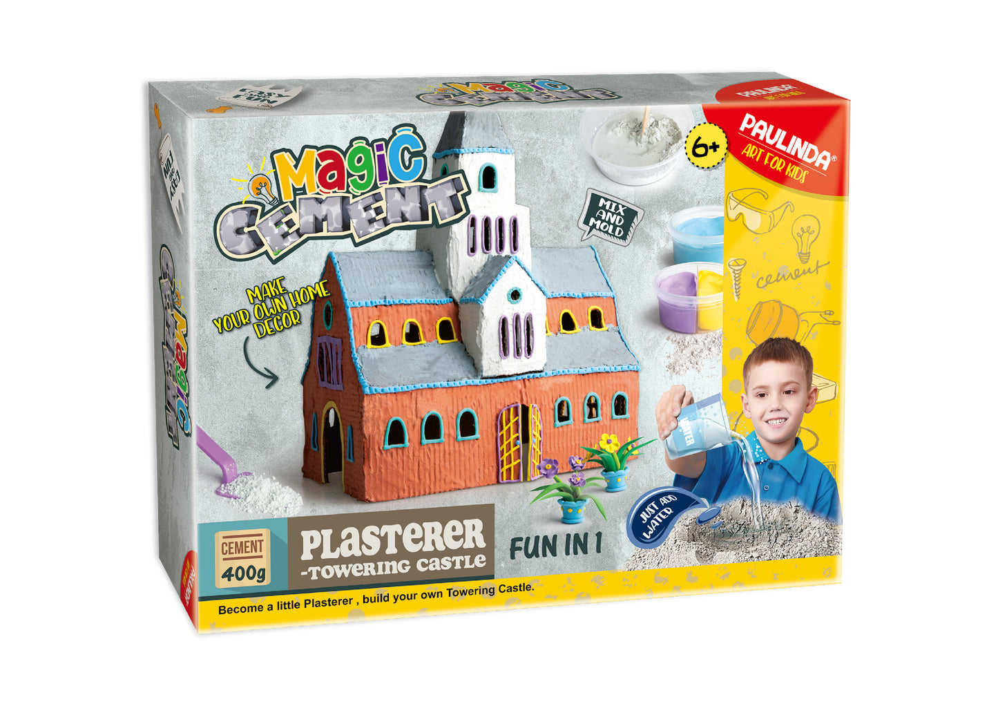 Paulinda Magic Cement Towering Castle