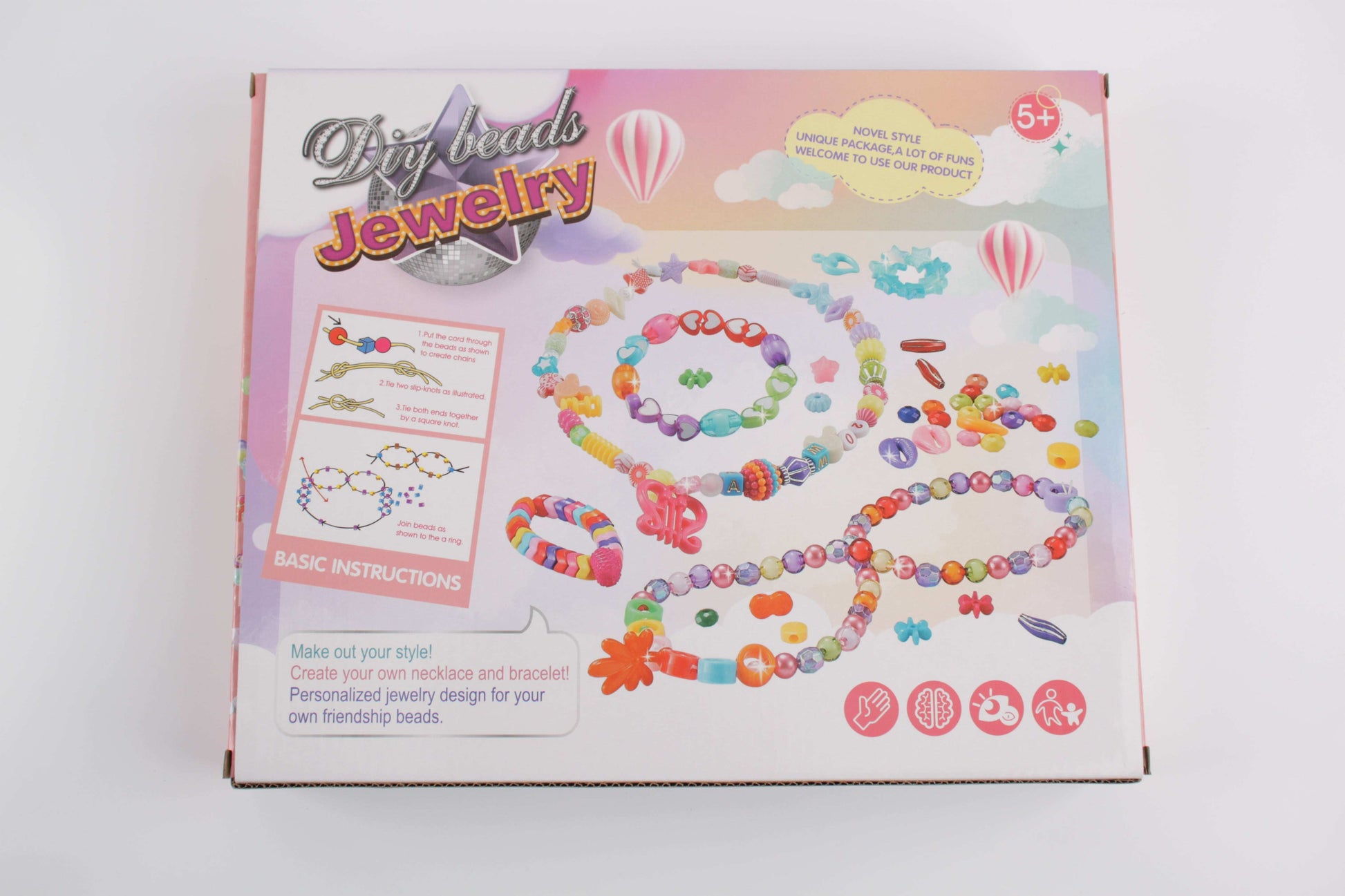 DIY Beads Carousel Handmade gift toy for kids in Kuwait