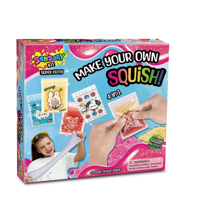 "Paulinda Make Your Own Squish 4-in-1 Super Putty Set "