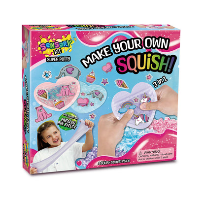 Paulinda Make Your Own Squish! 3-in-1 Super Putty Set