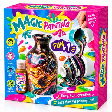 Paulinda Magic Painting - Ceramic vase